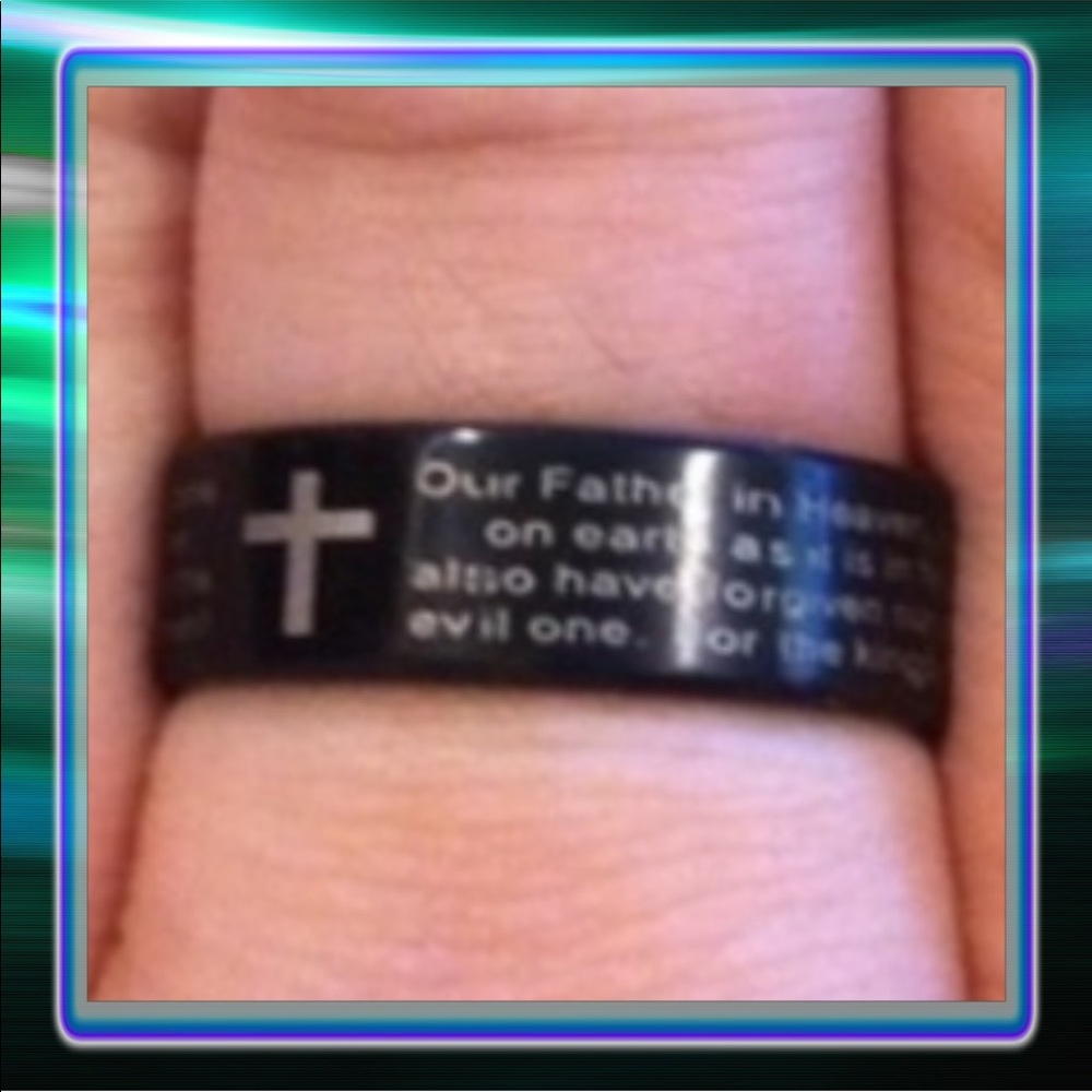 The Lord's Prayer Ring - Picture 1 of 4